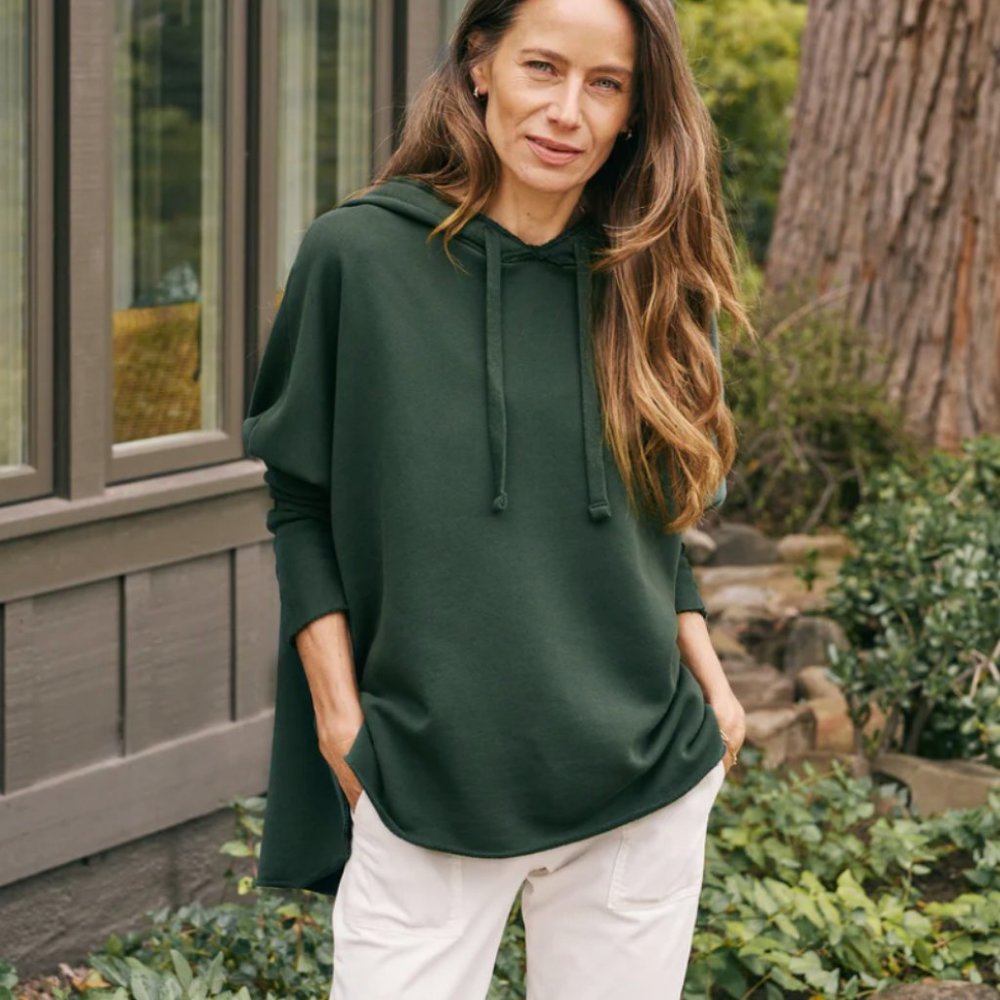 Frank & Eileen Dark Green Hoodie